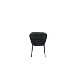 Garden Impressions Pescara dining fauteuil - carbon black -rope black - mystic grey Best