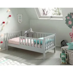 Vipack Peuterbed Petronille 70 x 140cm dennenhout - grijs Best