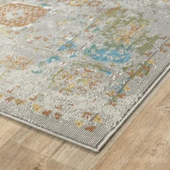 Muratap Picasso Feraghan Vintage Vloerkleed Multi / Beige Laagpolig - 300x400 CM Hot