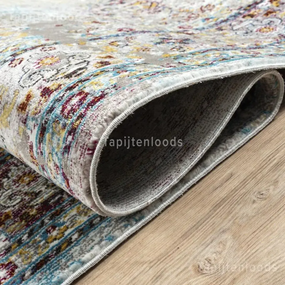 Muratap Picasso Keshan Vintage Vloerkleed Multi / Beige Laagpolig - 160x230 CM Outlet