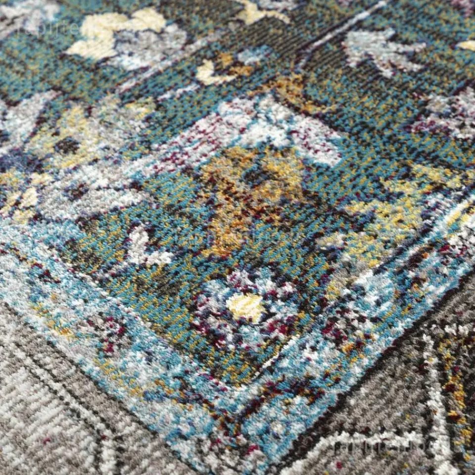 Muratap Picasso Pablo Vintage Vloerkleed Groen / Multi Laagpolig - 300x400 CM Sale