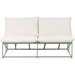 Leen Bakker PICO - Tweezitsbank - Groen - Staal Sale