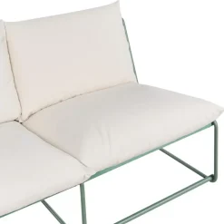 Leen Bakker PICO - Tweezitsbank - Groen - Staal Sale