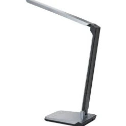 Leen Bakker PICTOR - Bureaulamp LED - Donkergrijs - Synthetisch materiaal New