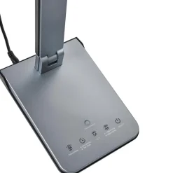 Leen Bakker PICTOR - Bureaulamp LED - Donkergrijs - Synthetisch materiaal New