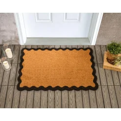 Leen Bakker PINATUBO - Deurmat - Natuurlijk - 60 x 90 cm - Kokos Clearance