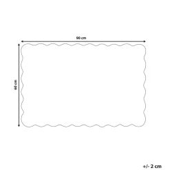 Leen Bakker PINATUBO - Deurmat - Natuurlijk - 60 x 90 cm - Kokos Clearance