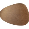 Unique Living Placemats lederlook - 1x - 39x30 cm - koper - onderleggers Best