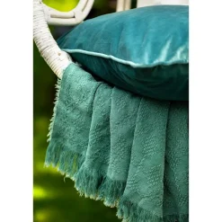 Sierkussen.nl Plaid Belle - Sagebrush Green - 130x180 cm Clearance