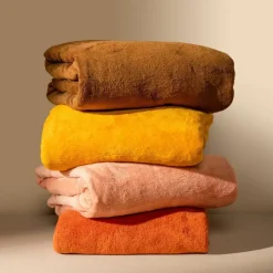 Sierkussen.nl Plaid Billy - Golden Glow - 150x200 cm New