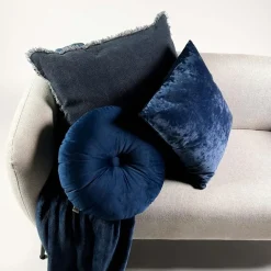 Sierkussen.nl Plaid Billy - Insignia Blue - 150x200 cm Sale