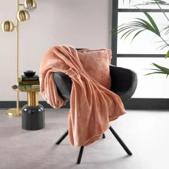 Sierkussen.nl Plaid Billy - Muted Clay - 150x200 cm