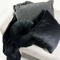 Sierkussen.nl Plaid Billy - Raven - 150x200 cm Sale