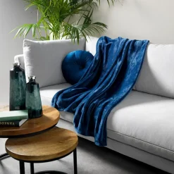 Sierkussen.nl Plaid Harvey - Insignia Blue - 150x200 cm Hot