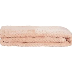 Leen Bakker Plaid Ilona - roze - 130x170 cm Discount