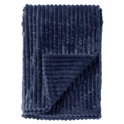 Sierkussen.nl Plaid Marthy - Insignia Blue - 140x180 cm New