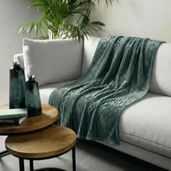 Sierkussen.nl Plaid Marthy - Sagebrush Green - 140x180 cm Online