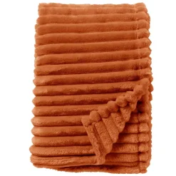 Sierkussen.nl Plaid Ricky - Potters Clay - 150x200 cm Sale