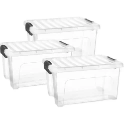 PlasticForte Multi Storage Opslagbox - transparant - 16.5L Discount