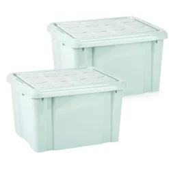 PlasticForte Multi Storage Opslagbox - mintgroen - 25L Discount
