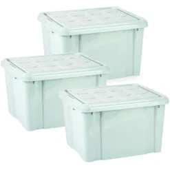 PlasticForte Multi Storage Opslagbox - mintgroen - 25L Discount