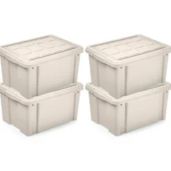 PlasticForte Multi Storage Opslagbox - beige - 16L New