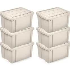 PlasticForte Multi Storage Opslagbox - beige - 16L New