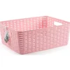 PlasticForte Opbergmand/kastmand - kunststof - roze - 12L Hot
