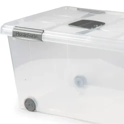 PlasticForte Opslagbak met deksel - 1x - 61L - 73 x 41 x 32 cm Discount