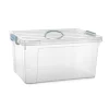PlasticForte Opslagbox AZUL - transparant - 54 liter Clearance