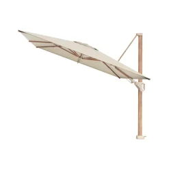 Platinum Challenger T2 zweefparasol premium - 3,5x2,6 m. - Champagne teak Clearance