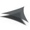 Platinum Coolfit schaduwdoek driehoek 5.0x5.0x5.0m - Antraciet New