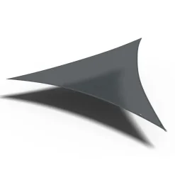 Platinum Coolfit schaduwdoek driehoek 3.6x3.6x3.6m - Antraciet New