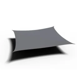 Platinum Dreamsail waterproof schaduwdoek vierkant 4x4 m - Grijs New