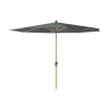 Platinum Riva stokparasol 3 m. rond - Teak Antraciet Best