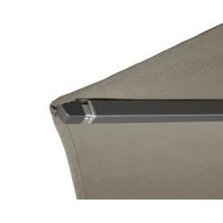 Platinum Riva stokparasol 3 m. rond - Teak Taupe Hot