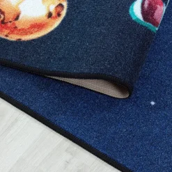 Muratap Play Speeltapijt Ruimte - 100x150 cm - Blauw - Vloerkleed Kinderkamer Discount