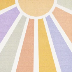 Muratap Play Sunshine Speeltapijt - 80x120 cm - Multi Creme - Vloerkleed Kinderkamer Online