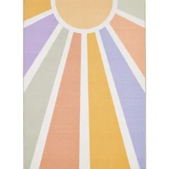 Muratap Play Sunshine Speeltapijt - 160x230 cm - Multi Creme - Vloerkleed Kinderkamer Online