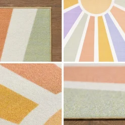 Muratap Play Sunshine Speeltapijt - 120x170 cm - Multi Creme - Vloerkleed Kinderkamer Outlet