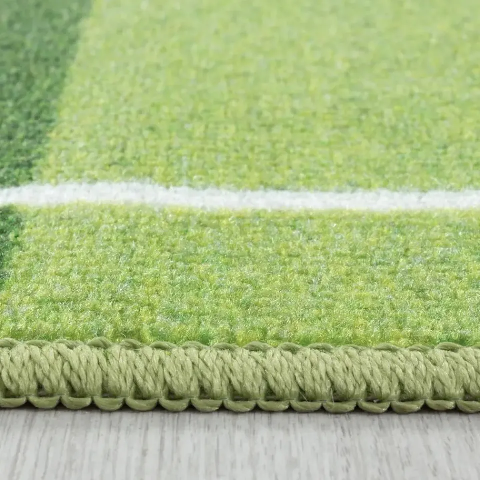 Muratap Play Voetbal Speeltapijt - 120x170 cm - Groen - Vloerkleed Kinderkamer New