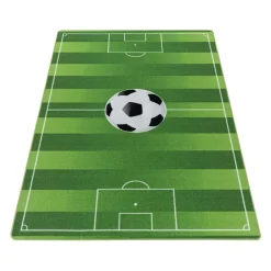Muratap Play Voetbal Speeltapijt - 160x230 cm - Groen - Vloerkleed Kinderkamer Hot