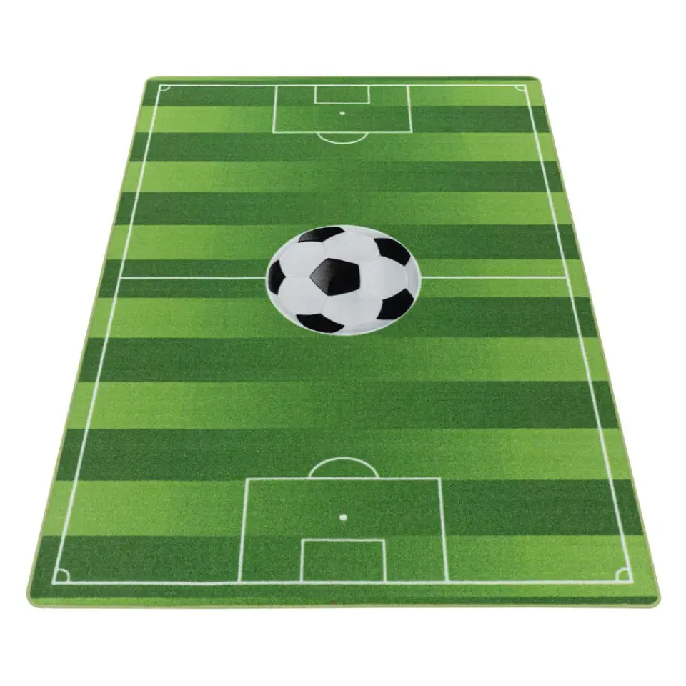 Muratap Play Voetbal Speeltapijt - 160x230 cm - Groen - Vloerkleed Kinderkamer Hot