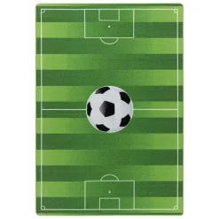 Muratap Play Voetbal Speeltapijt - 80x120 cm - Groen - Vloerkleed Kinderkamer Outlet