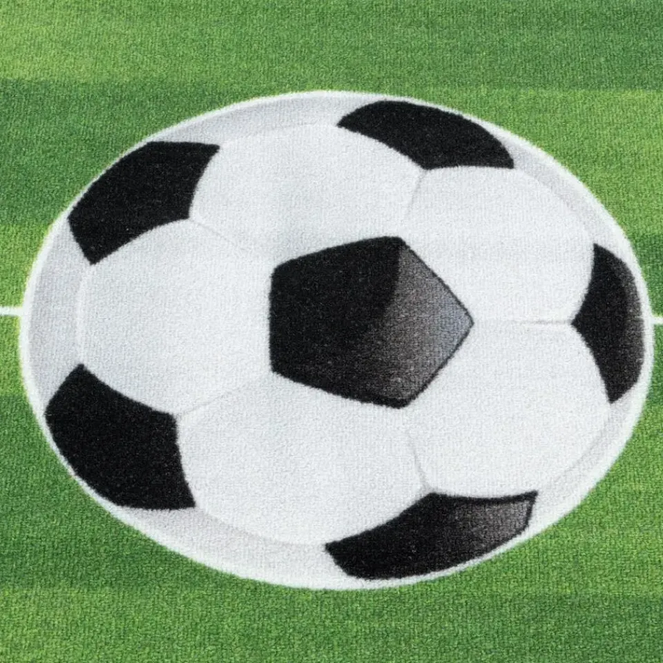 Muratap Play Voetbal Speeltapijt - 80x120 cm - Groen - Vloerkleed Kinderkamer Outlet