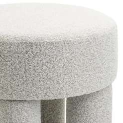 HomeMixx Poef Demi - Bouclé Naturel Outlet