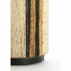 Light & Living Poef Yuturi - Crème - Ø40cm Sale