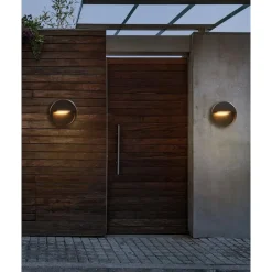 Beliani POMPTON - Wandlamp set van 2 - Zwart - Aluminium Clearance