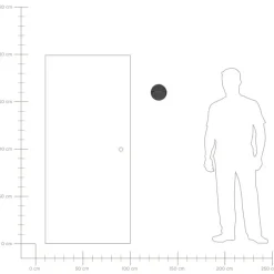 Beliani POMPTON - Wandlamp set van 2 - Zwart - Aluminium Clearance