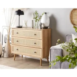 Beliani PONCA - Commode - Lichte houtkleur - Vezelplaat Sale